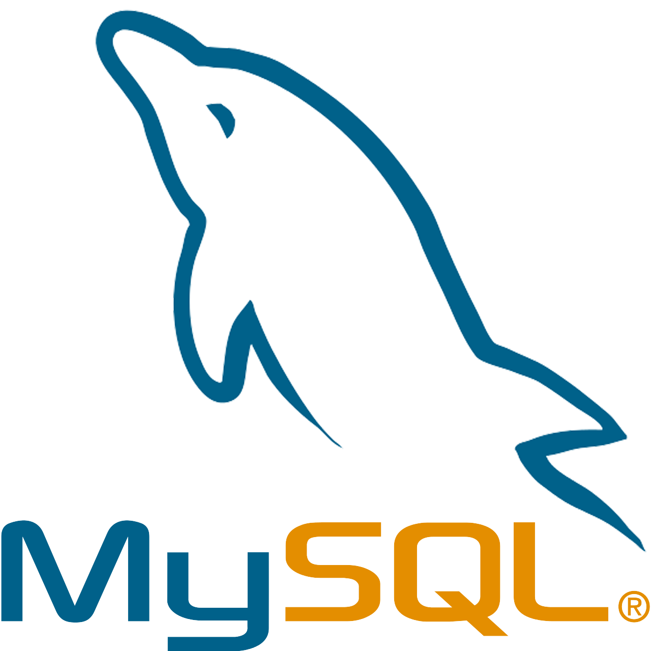 A mysql logo